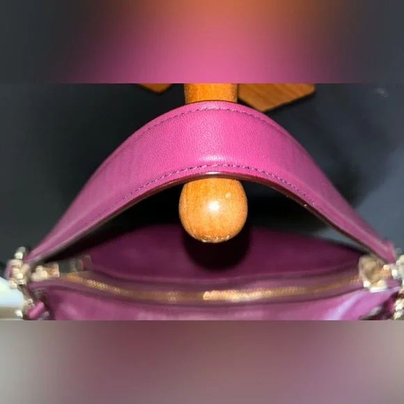 Coach Chelsea, 2way Smooth Purple Calf Leather Bag (2015) - 37018 - Picture 11 of 16